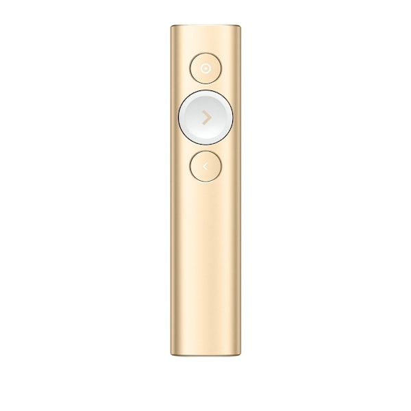 Logitech Spotlight trådlösa presentatörer Bluetooth/RF Guld