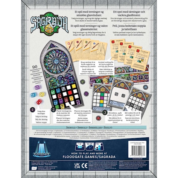 Sagrada Nordic brädspel