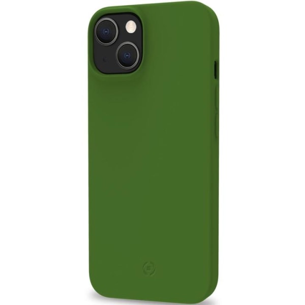 Celly Planet Soft TPU-Cover GRS iPhone 14, Grön Grön