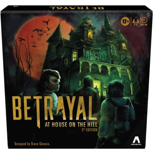 Hasbro Avalon Hill Betrayal at House on the Hill 3rd edition brä
