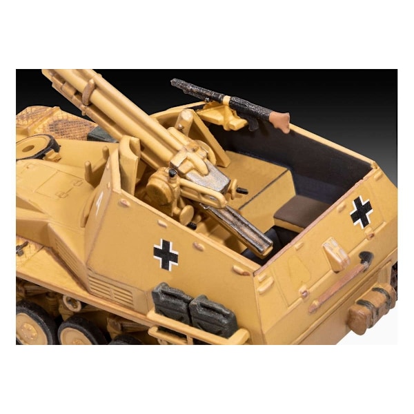 Revell First Diorama Set - Sd.Kfz. 124 Wespe 1:76