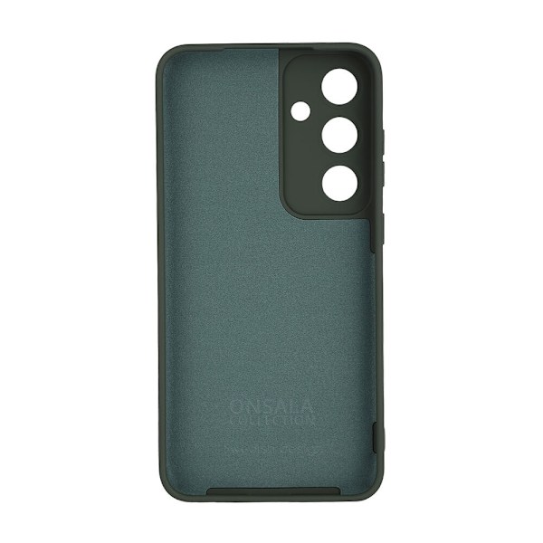 Onsala Backcover Sil Touch Samsung S24+ 5G Olive Green Grön