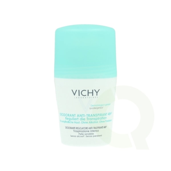 Vichy 48Hr Anti-Perspirant Roll-On 50 ml herkälle iholle - Alkoholi