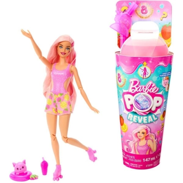 Barbie Pop Reveal Strawberry Lemonade - modedukke