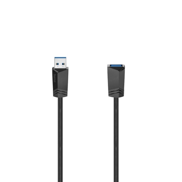Hama USB Forlængerkabel 3.0 5 Gbit/s 1.5m Sort