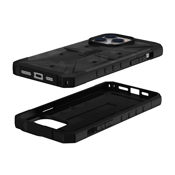 Urban Armor Gear iPhone 14 Pro Max Pathfinder SE,Midnight Camo Svart