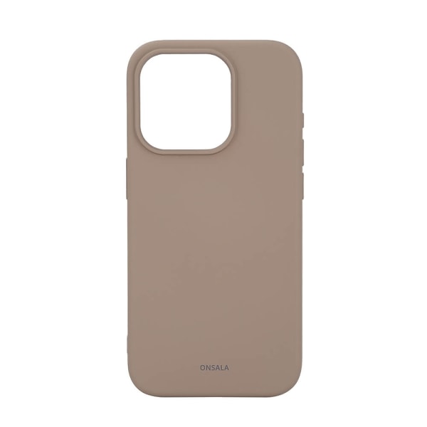 Onsala Mobilskal Silikon MagSeries Summer Sand - iPhone 15 Pro Beige