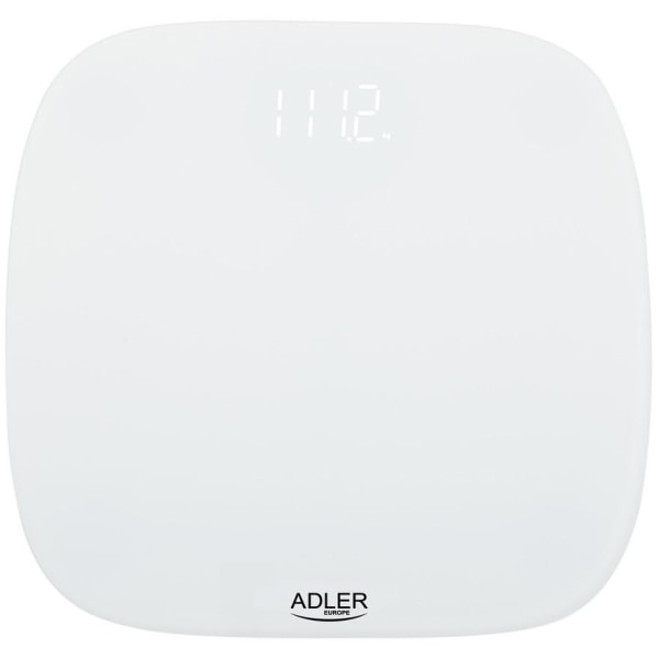 Adler AD 8176 Kylpyhuonevaaka LED-näytöllä, Valkoinen