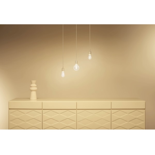 WiZ WiFi Smart LED E27 G95 40W Filament Färg + Varm-kallvit 470lm