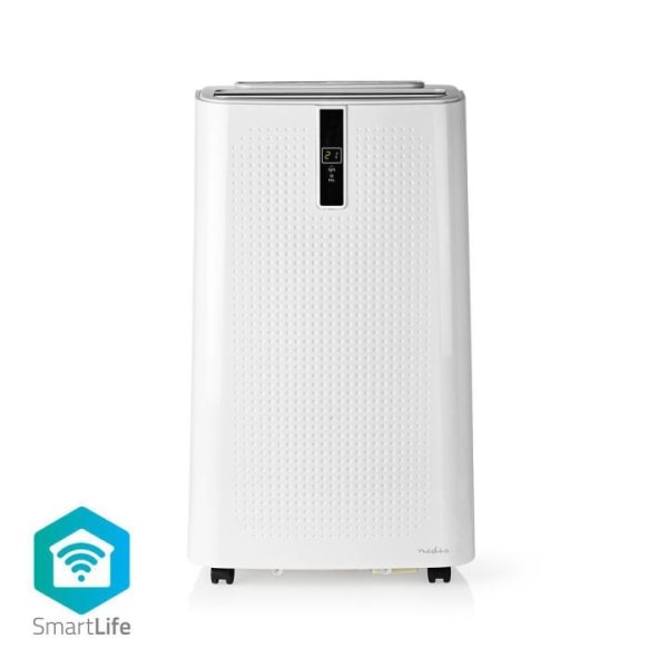 SmartLife 3-i-1 Klimaanlæg | Wi-Fi | 9000 BTU | 80 m³ | Affugtning | Android™ / IOS | Energiklasse: A | 3-Hastighed | 65 dB | Hvid