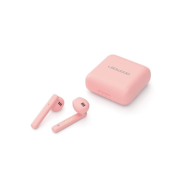 LEDWOOD Hörlur Hubble TWS True Wireless In-Ear  Rosa Mic Rosa