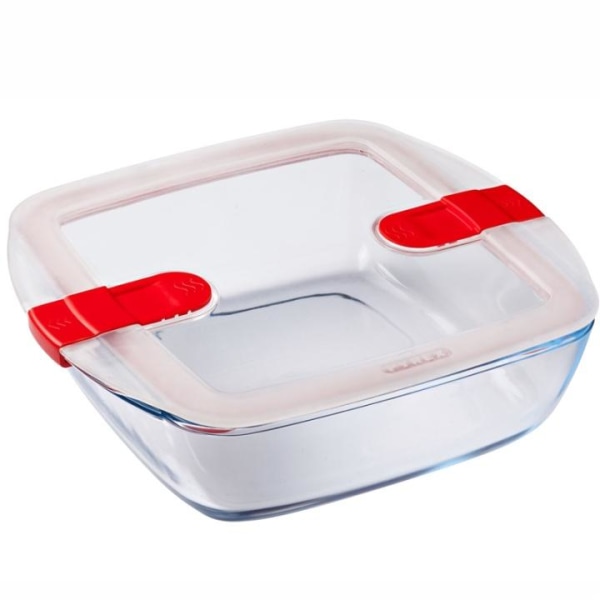 Pyrex Ugnsform med lock för micron 25x22cm/2,2L