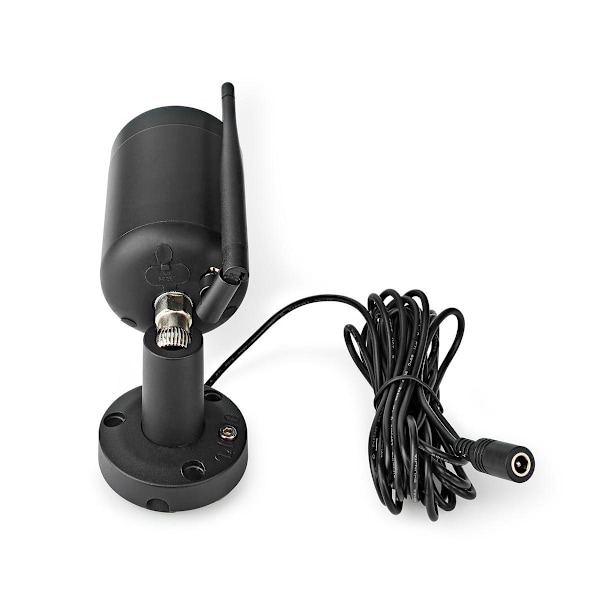 Nedis SmartLife Utomhus Kamera | Wi-Fi | Full HD 1080p | IP65 | microSD (ingår inte) / Molnlagring (tillval) | 12 V DC | Med rörelsesensor | Nattsikt
