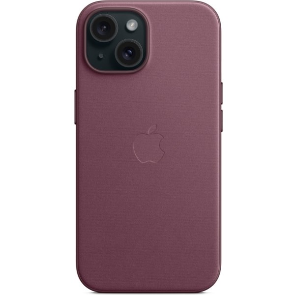 Apple iPhone 15 FineWoven kotelo MagSafella, punainen Röd