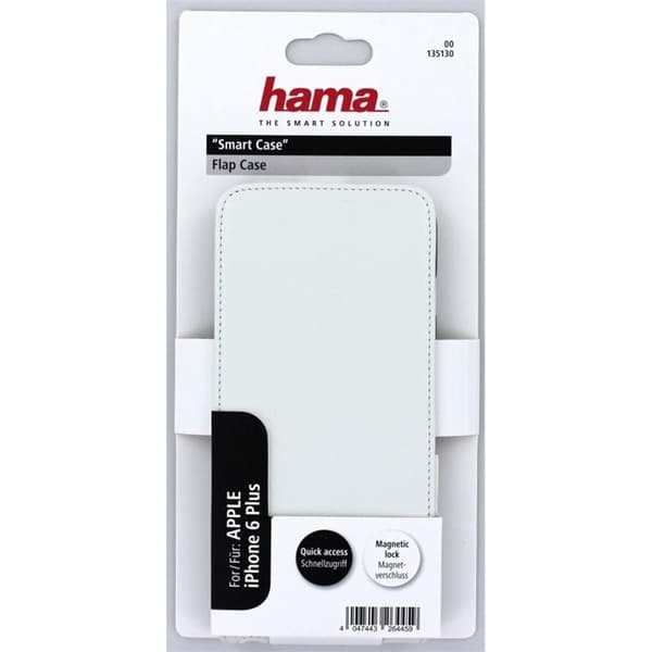 Hama Mobilfodral Flip-Front Vit - iPhone 6 Plus Vit