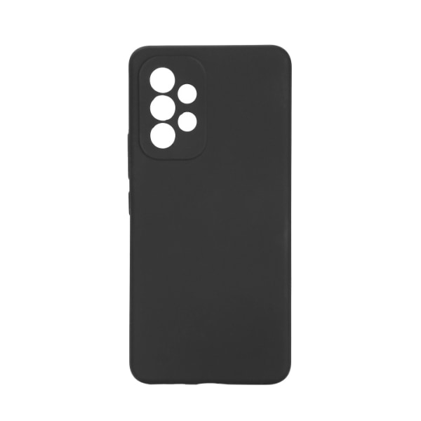 Essentials Samsung Galaxy A53 silikoninen takakuori, musta Svart