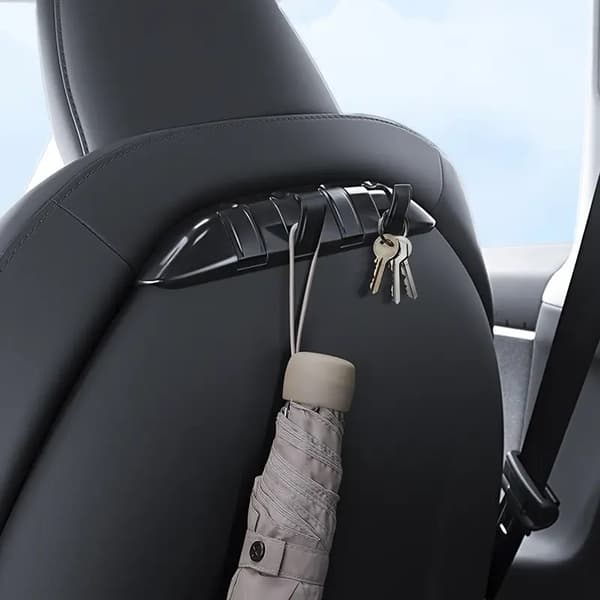 Koukut istuimen takaosaan Tesla Model 3 & Y:lle