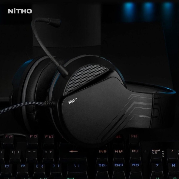 NITHO Gaming Headset Janus 2,3m HighEnd Kabel