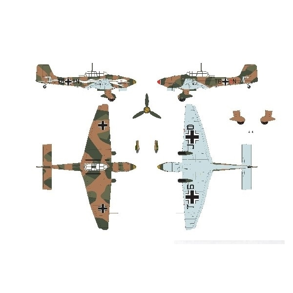 Airfix Junkers JU87B-2/R-2 1:48