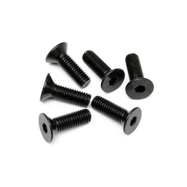 Flat Head Screw M5X16Mm (Hex Socket/6Pcs)