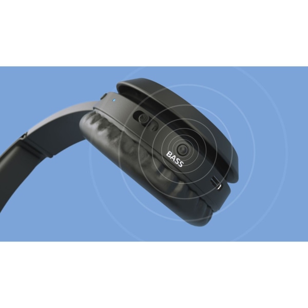 Philips On-ear Bluetooth Hörlurar Svart Svart