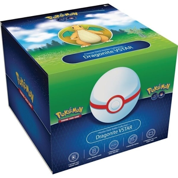 POKEMON GO Dragonite VSTAR Premier Deck Holder Collection - Samlingsset