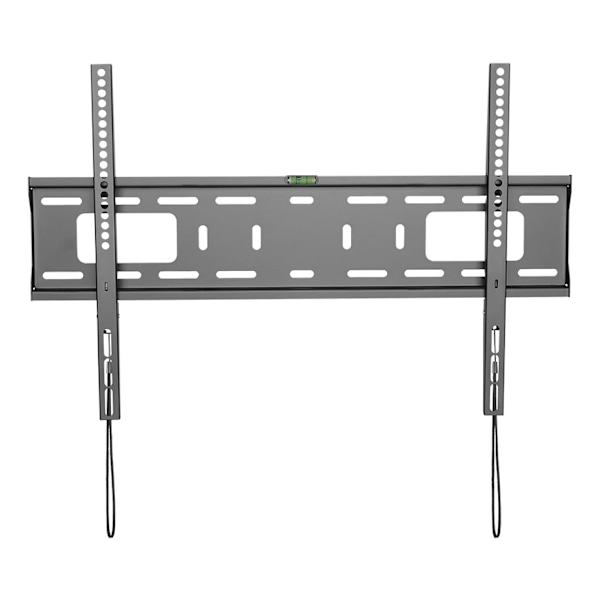 Deltaco kraftigt fladt vægbeslag til TV, 37 "-70", VESA, fjeder, sort