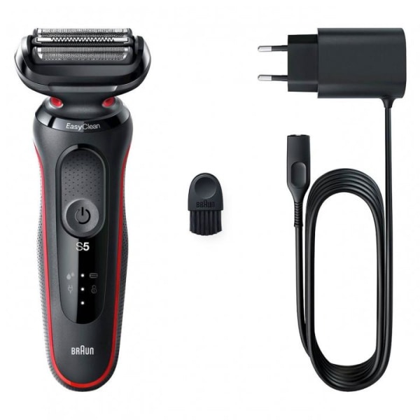 Braun Rakapparat Shaver 51-R1000s Red