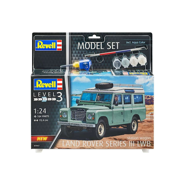 Revell 1:24 Model Set Land Rover Series III