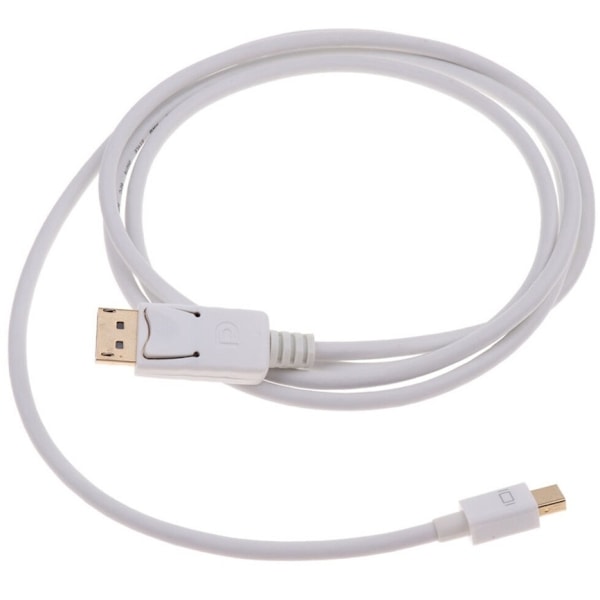 NORDIQZENZ Displayport til Mini Displayport kabel, Hvid, 2m