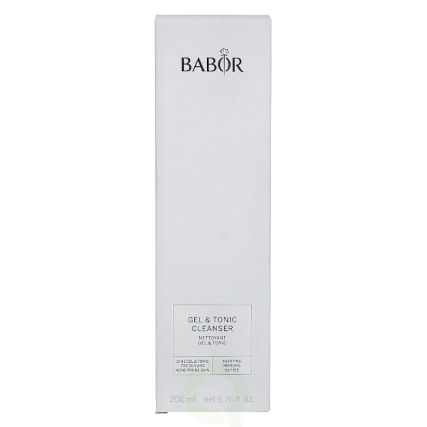 Babor Cleansing 2 in 1 Gel & Tonic Cleanser 200 ml For Oily And Acne-Prone Skin