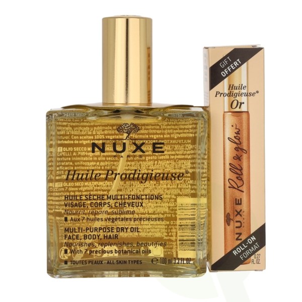 Nuxe Prodigieux Multi-Purpose Dry Oil Sæt 108 ml Multi-Purpose D