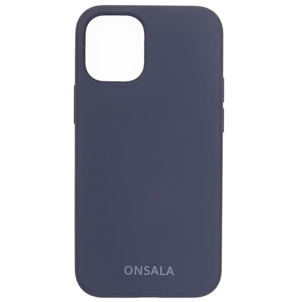 Onsala Suojakuori Silikooni Cobalt Blue - iPhone 12 Mini Blå