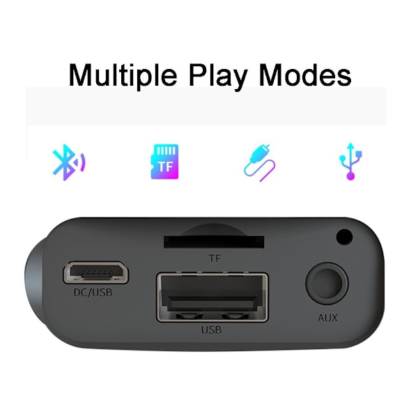 Bärbar Bluetooth-högtalare Vattentät