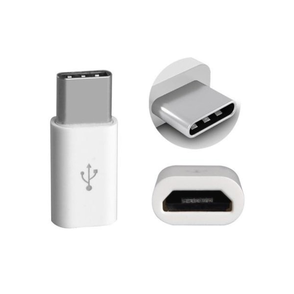 MicroUSB-B til USB-C adapter