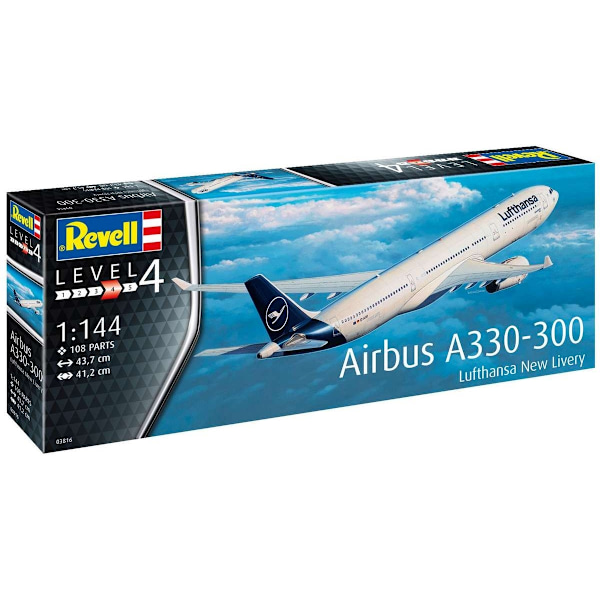 Revell Airbus A330-300 - Lufthansa 'New Livery' 1:144