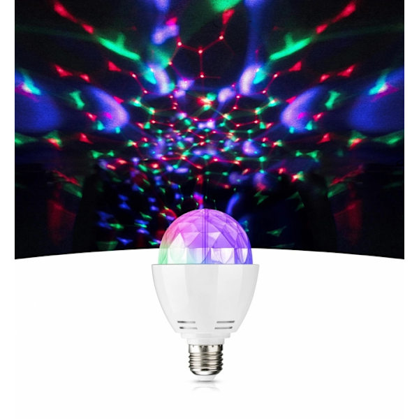 Limited Label DL 1.0 rotating discobulb for home or office