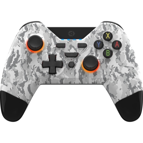 Gioteck WX4+ trådløs controller, hvid camo, Switch