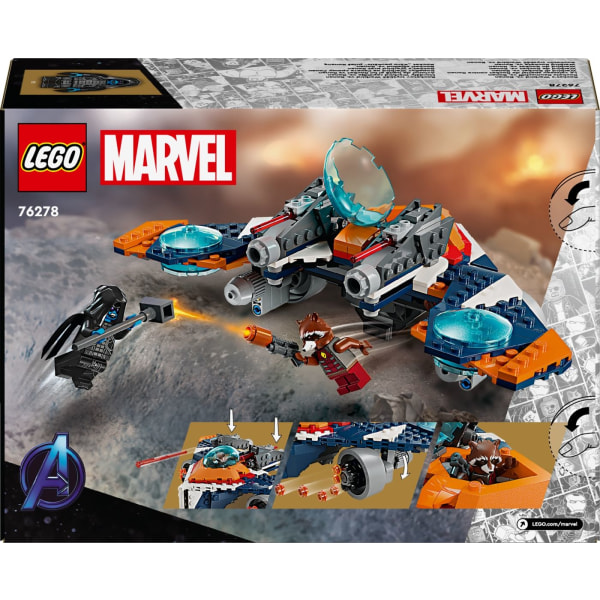LEGO Super Heroes Marvel 76278 - Rockets Warbird vs. Ronan