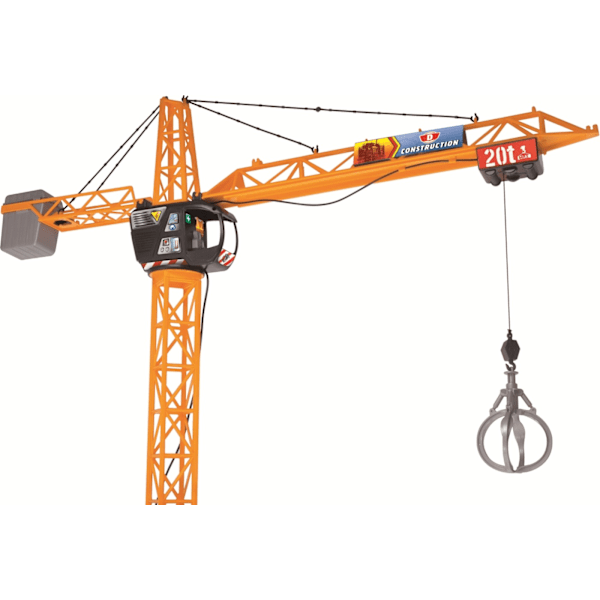 Dickie Toys Mega Crane - fjärrstyrd kran