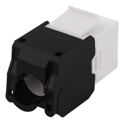 DELTACO UTP Cat6a keystone connector, "Tool-free"