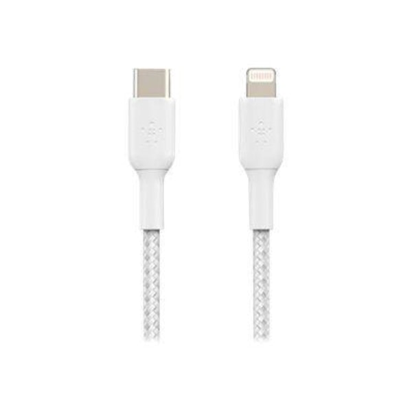 Belkin Boost Charge Lightning - USB C Flätad 2m