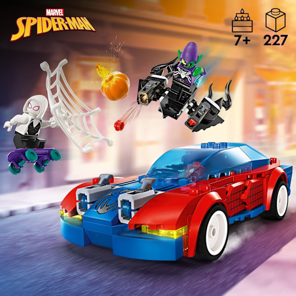 LEGO Super Heroes Marvel 76279  - Spider-Man Race Car & Venom Green Goblin