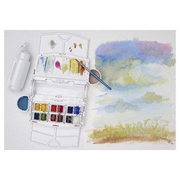 WINSOR Cotman watercolour field box plus