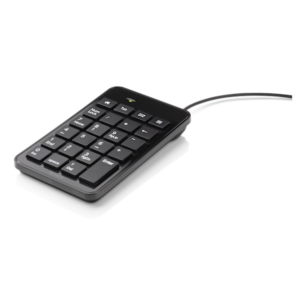 DELTACO USB-numeronäppäimistö, 23 painiketta, 4 pikanäppäintä, musta