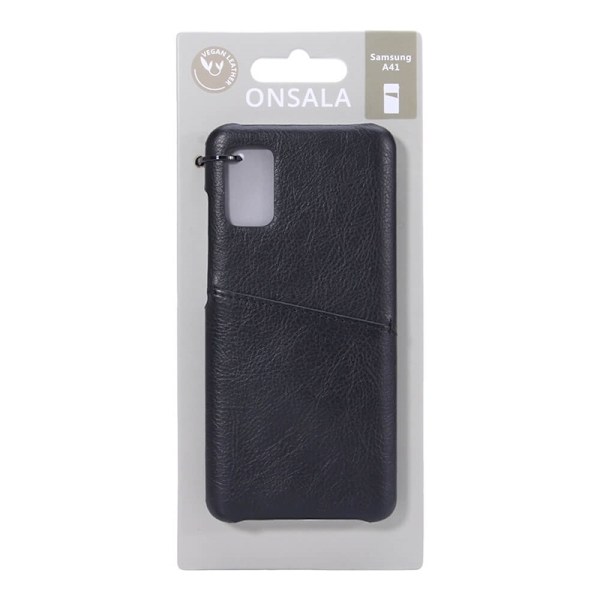 Onsala Mobilcover med Kortrum Samsung A41 Sort Svart