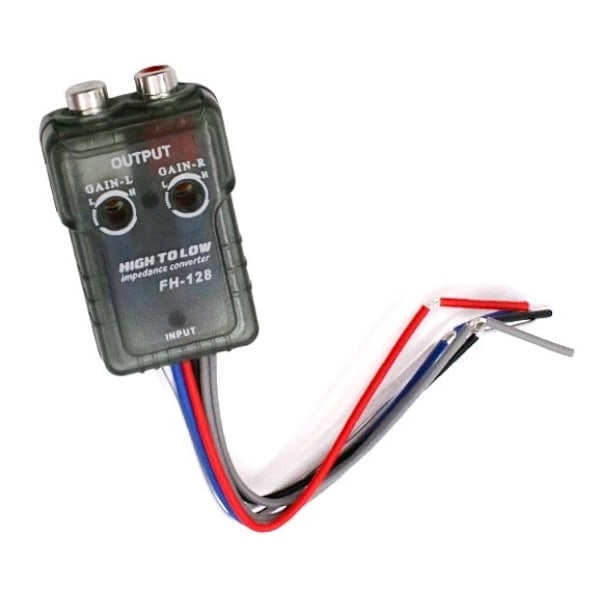 FH-128 To-vejs audio output konverter