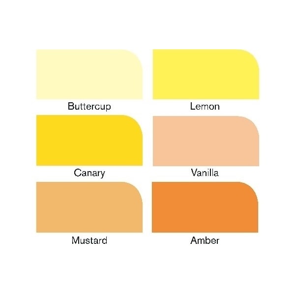 WINSOR Promarker set, yellow tones 6pcs