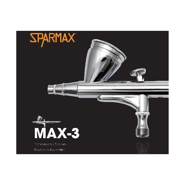 Airbrush MAX-3, - 0,30mm Gravity-feed 7cc