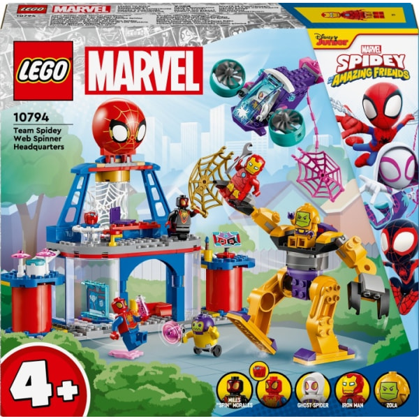 LEGO Super Heroes Marvel 10794 - Team Spidey Web Spinner Headqu